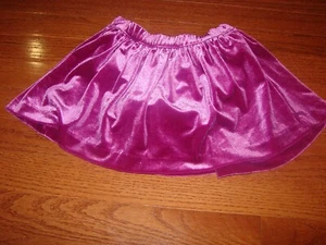 Gymboree baby girl  purple   elastic velour skirts 18.24 months original $ 41.5 - Picture 1 of 6