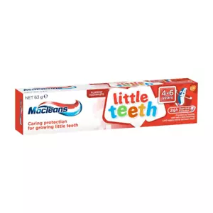 Macleans Little Teeth Toothpaste 63g 4-6 years - Picture 1 of 7