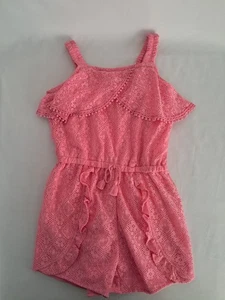 Girls Real Love Jumpsuit/Romper Shorts- Size 7/8 - Picture 1 of 3