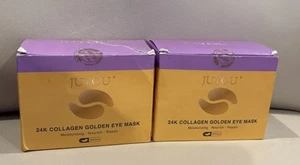 2 Pack ~ JUYOU ~ 30 Pairs 24K Gold Under Eye Patch, Collagen Eye Patch Mask - Picture 1 of 4