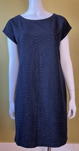 UNDERCOVER Abito a tubino Eileen Fisher cotone biologico stile giapponese minimal Lagenlook XS