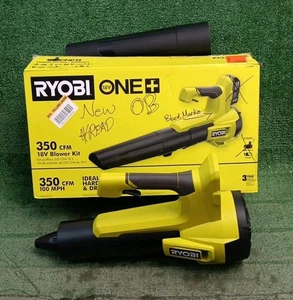 Ryobi ONE+ 18V 350CFM 100MPH Blower Kit PCLLB01B - NEW OPEN BOX, TOOL ONLY *READ - Picture 1 of 13