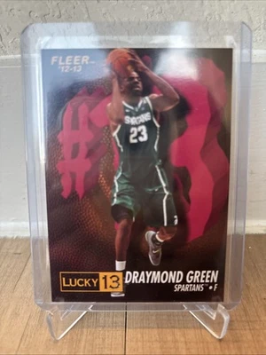 Fleer Retro Lucky 13 Draymond Green 2012-13, Michigan State Spartans radiocontrol Foto 1 de 2