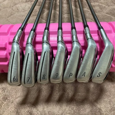 TaylorMade Irons #6-9,Pw,Aw,Sw(7Clubs)/TM 60/Flex:Stiff/ Iron set - Image 1 of 4