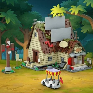Mystery Cabin Modelo Cabaña MOC Ladrillos Construcción Juguete Set TV Estilo Escena Colección - Imagen 1 de 12