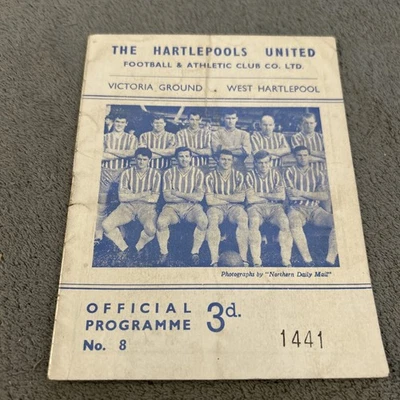 HARTLEPOOLS v OLDHAM  1962-63 - Image 1 of 2