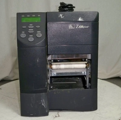 Zebra Z4Mplus Z4M00-2001-0020 DT Thermal Transfer Label Printer SEE NOTES - Image 1 of 4