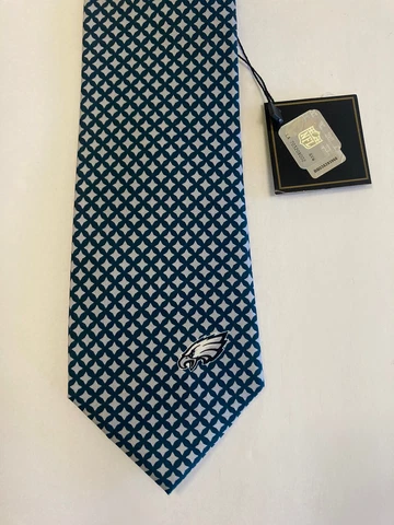 Philadelphia Eagles NFL Team Neck Tie "Eagles Wings" Philadelphia Dimond NWT Cover
