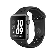 Apple Watch Nike+ 42mm Space Gray Aluminum Case Anthracite/Black Sport Band - (MQ182LL/A)