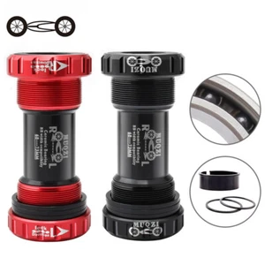 BB68 BB73 Bearing Bottom Bracket Threaded BB 68/73mm for MTB Road Bike Cranksets - Picture 1 of 21