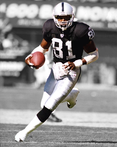 Los Angeles Raiders TIM BROWN Glossy 8x10 Photo Spotlight Print Poster HOF 2015 Cover