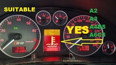 Combo instrumento velocímetro pantalla LCD para Audi А2 A3 A4 B5 A6 C5 PANTALLA AUDI Foto 1 de 4