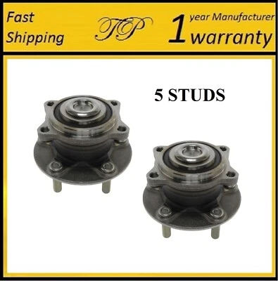 Conjunto de 2 cojinetes de cubo de rueda trasera para 11-12 MITSUBISHI OUTLANDER 2x2, 7 pasajeros Foto 1 de 3