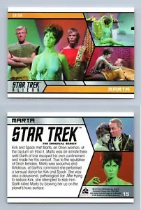 Marta #15 Star Trek Aliens 2014 Rittenhouse Trading Card - Picture 1 of 1