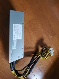 Quantity 2 Bitmain APW3-12-1600 1600W Power Supply for Bitcoin Miners - Picture 1 of 5