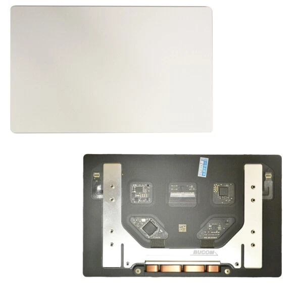 BUCOM Trackpad Touchpad für Apple Macbook Pro 13" A1706 A1708 A1989 A2159 A2251 Silber