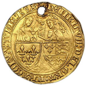 Monnaie France - Henry VI - Salut d'or - Paris - Imagen 1 de 2