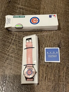 Chicago Cubs Ladies Pink Game Time Watch - Picture 1 of 3