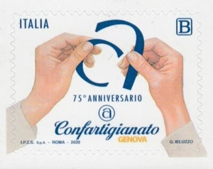 ITALY 75th Anniversary Confartigianato of Genova MNH stamp - Picture 1 of 1
