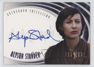 2004 Farscape: Through the Wormhole Alyson Standen Ennixx as #A62 Auto k4s
