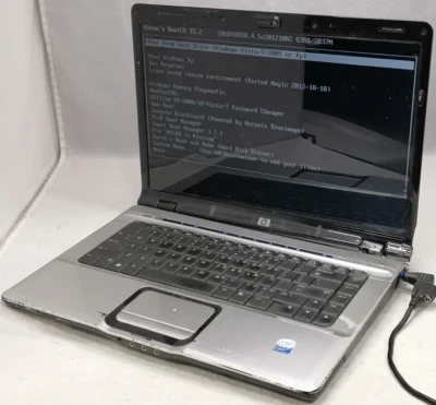 FOR PARTS 15.4" HP Pavilion DV6700 (Intel T5500/1.66 GHz/2 GB RAM/NO HDD) - Image 1 of 4