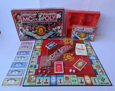 Monopoly Manchester United Edition 2003 Board Game Great Con - Image 1 of 4