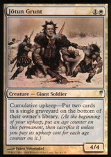 Jötun Grunt Foil/Jotun Grunt | NM | Coldsnap | Magic MTG