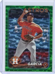 2024 Topps Series 2 Green Foil #359 Luis Garcia /499 Houston Astros - Picture 1 of 3
