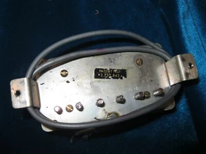 Vintage 1971-72 Gibson Pat # Sticker T-TOP Guitar NECK Pickup 7.62 ohms - Picture 1 of 15