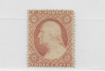 US Scott 26, Mint, LH, NG, VF, Centered - Image 1 of 2