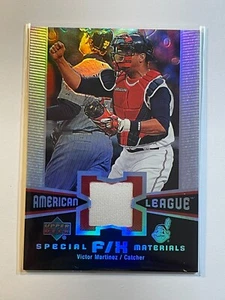 Victor Martinez 2006 Upper Deck Game Used Jersey Relic Special F/X Materials - Picture 1 of 2