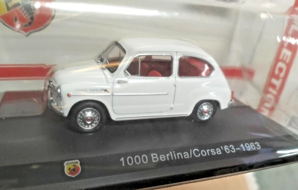 AUTOMODELLO 1 / 43 -ABARTH-1000 BERLINA CORSA '63 -1963-BLISTERATO  IN BOX- MA7 - Immagine 1 di 1