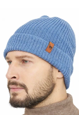 APU KUNTUR Alpaka Mütze Ripp aus 100% Alpaka