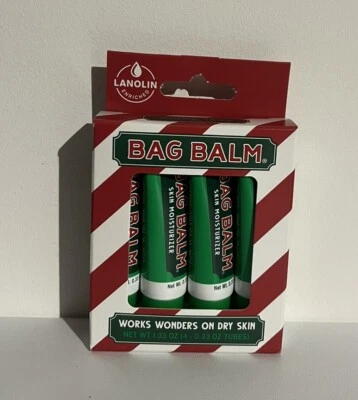 Bolsa Bálsamo Navidad Paquete de 4 Vermont Original Piel Hidratante Manos Labios Pies Regalo Foto 1 de 4