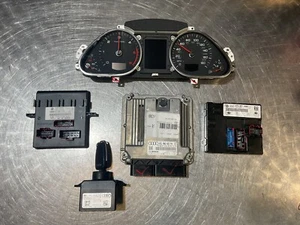 2009-2011 AUDI A6 C6 S LINE 2.0 TDI AUTOMAT ENGINE ECU KIT 03L906022FH - Picture 1 of 7