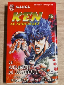 LIVRE MANGAS HOKUTO NO KEN LE SURVIVANT N°16 LE HURLEMENT DU LOUVETEAU - Picture 1 of 1