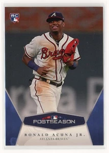 Ronald Acuna Jr 2018 Topps On Demand Set 10 Postseason #10 Rookie RC - Picture 1 of 2