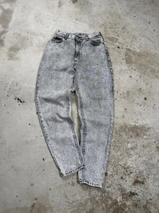 Vintage 80/90s Lee Rider Acid Washed Denim Pants Made in USA - Picture 1 of 14