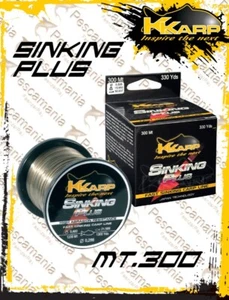 Monofil K-Karp Sinking Plus mt 300 carpfishing - Photo 1/1