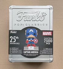 Funko Pop Classic Captain America Funko 25th Anniversary Exclusive NYCC - Sealed