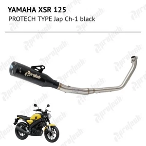 Exhaust Header Motorcycle fits Yamaha XSR 125 155 Heritage Legacy - Bild 1 von 2