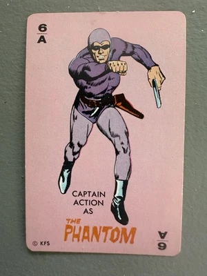 1967 Kool Pops Captain Action Phantom  #6A Pink excellent condition  - Image 1 of 2