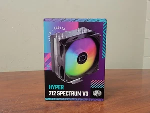 Cooler Master Hyper 212 Spectrum V3 CPU Air Cooler ARGB 120mm PWM Fan - Picture 1 of 5