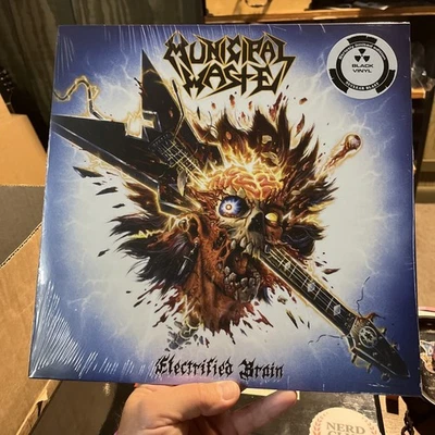 Municipal Waste-Electrified Brain LP(sealed Limited black) Foto 1 de 4