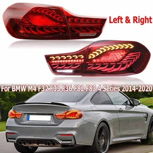 2Pcs LED Tail Lights Assembly For BMW M4 F32 F33 F36 F82 F83 4 Series 2014-2020 - Picture 1 of 18