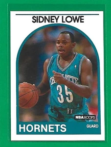 1989-90 NBA Hoops Basketball Sidney Lowe RC SP #31 Charlotte Hornets - Picture 1 of 2