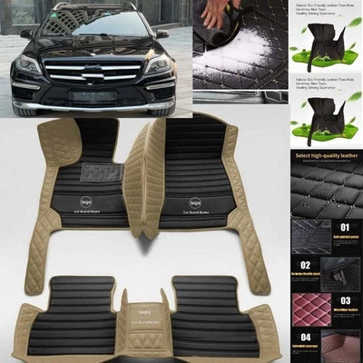 For Mercedes Benz GL Car Floor Mats Custom Waterproof Auto Liners Carpets - Image 1 of 4