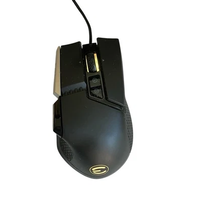 EVGA X17 Wired Gaming Mouse 16K DPI 8000Hz Polling Customizable Weight Tested - Image 1 of 4
