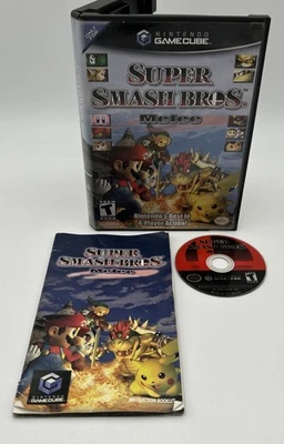 Super Smash Bros Melee (Nintendo GameCube, 2001) Brawl Donkey Kong Link CIB VGUC - Image 1 of 4