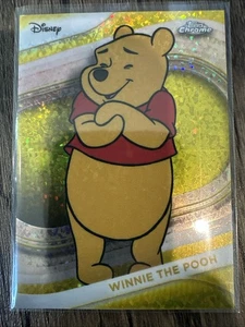 2025 Topps Chrome Disney Yellow Mini Diamonds Winnie The Pooh #141 - Picture 1 of 2